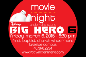 FBC movie night '15 postcard front